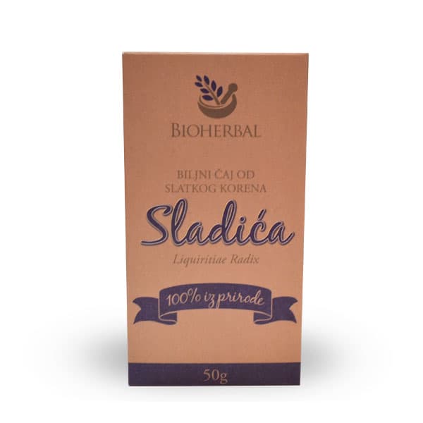 Čaj od korena sladića Bioherbal 50g