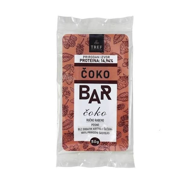 Čoko bar 50g Tref
