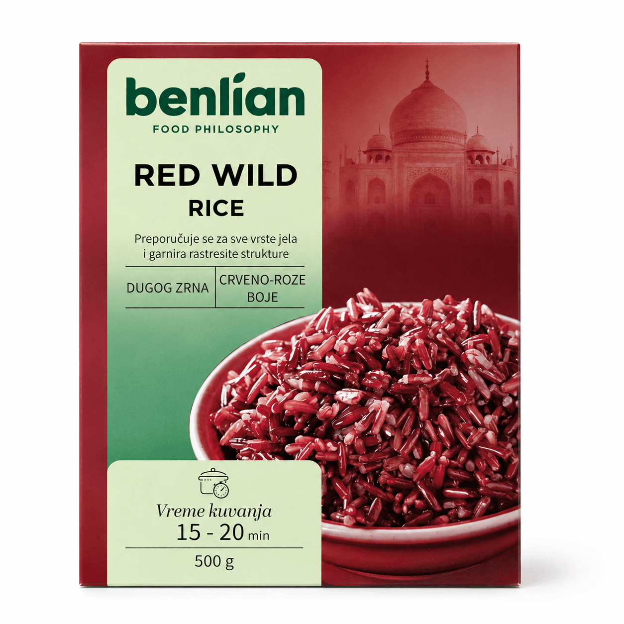 Crveni pirinač 500g Benlian Food