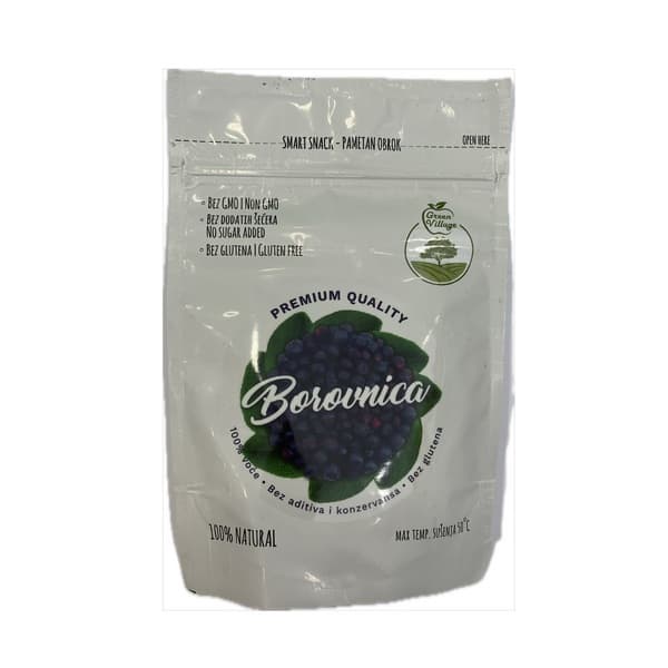 Liofilizovana borovnica 20g Green Village