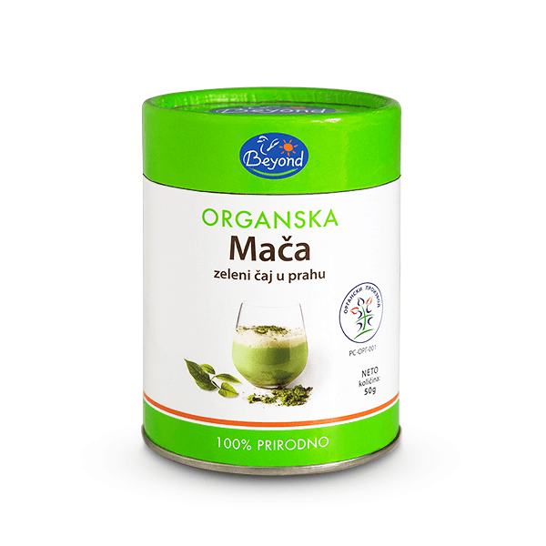 Organski mača zeleni čaj u prahu Beyond 50g