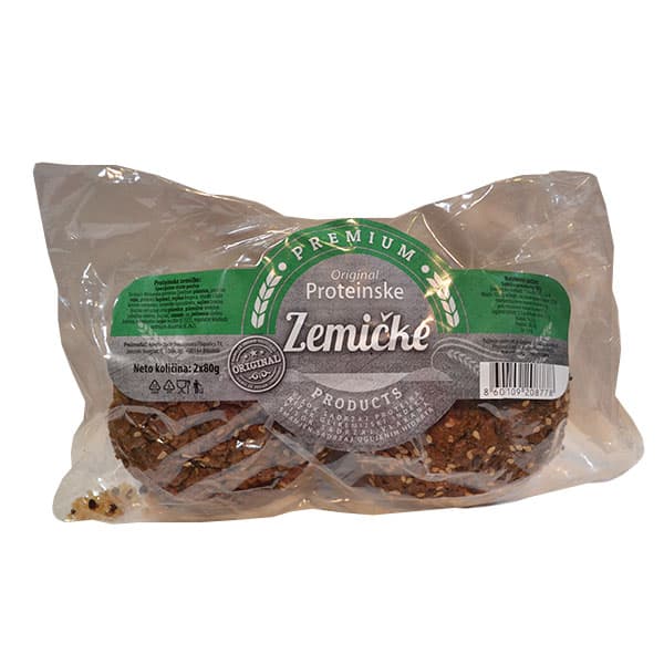 Original proteinske zemičke 2x80g Premium
