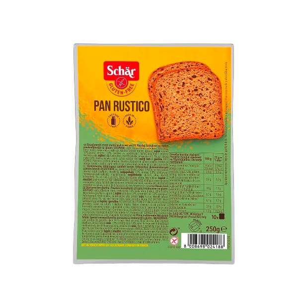 Schar Pan Rustico - hleb bez glutena 250g