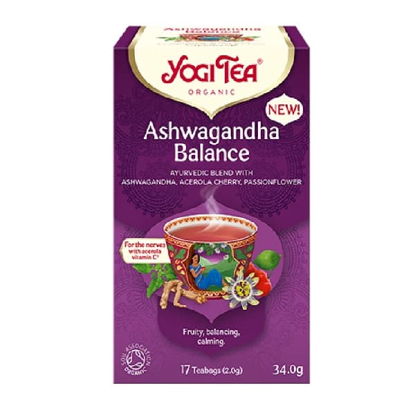 Yogi Tea Aswagandha balance čaj 34g