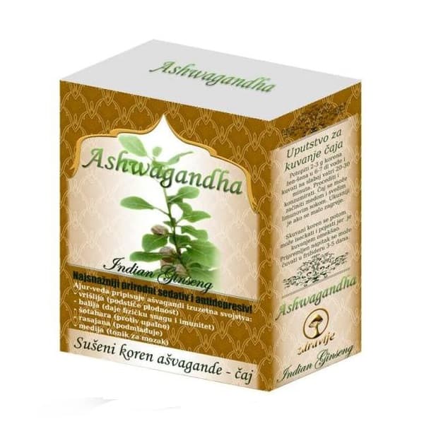 Ašvaganda sušeni koren - indijski žen šen 50g