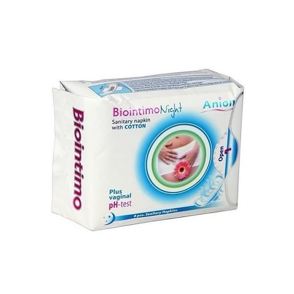 Biointimo Anion noćni ulošci za ciklus 8kom