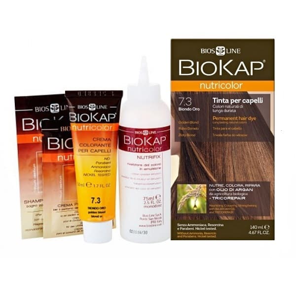 BioKap Farba za kosu 7.3 zlatno plava 140ml