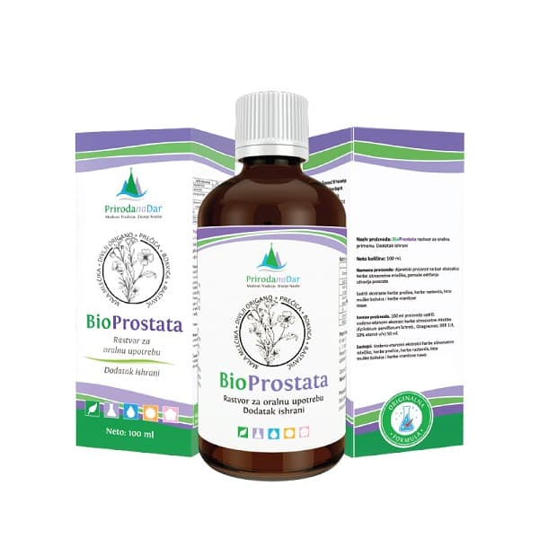 Bioprostata biljne kapi 100ml Priroda na dar