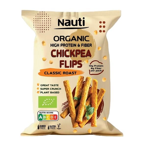 Flips od leblebija Klasik bez glutena 55g Nauti