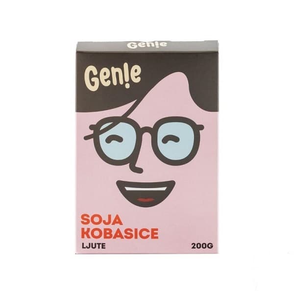 Genie Soja kobasice ljute 200g Macrobiotic prom