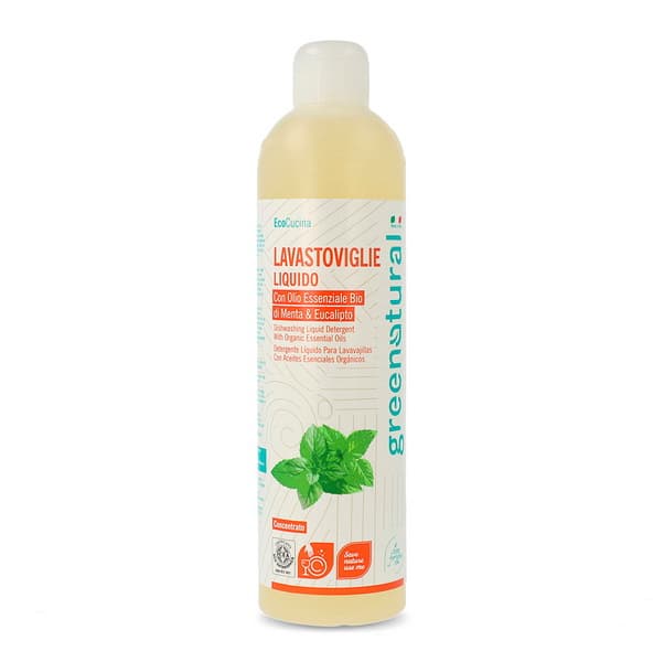 GREENATURAL Deterdžent za pranje posuđa sa organskim esencijalnim uljima 500ml