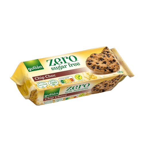 Gullon Chip Choco keks bez dodatog šećera sa komadićima čokolade 125g