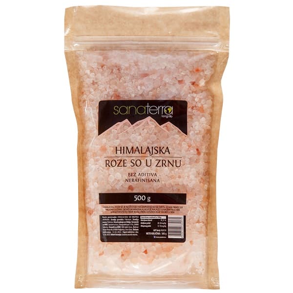 Himalajska roze so u zrnu 500g Sanaterra