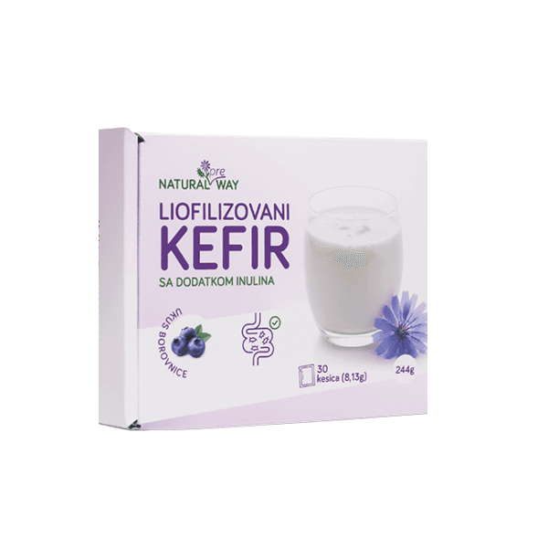 Kefir liofilizovani sa inulinom 30kesica Natural Way
