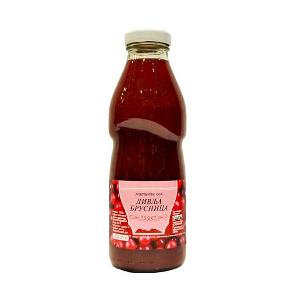 Matični sok od brusnice Plavo 500ml