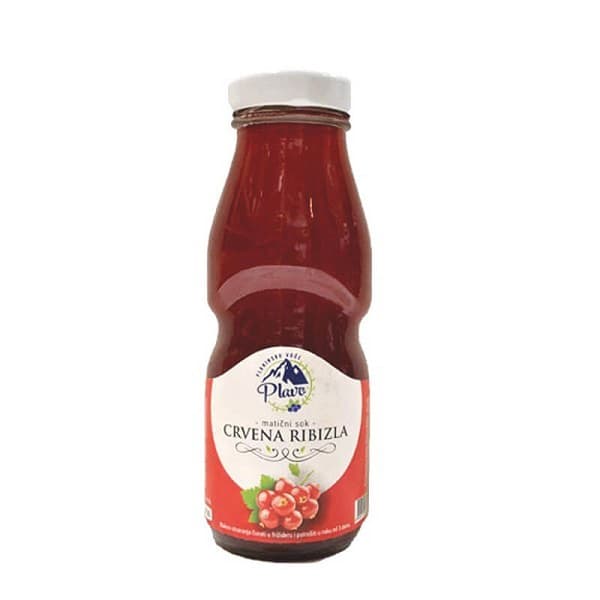 Matični sok od crvene ribizle 200ml Plavo