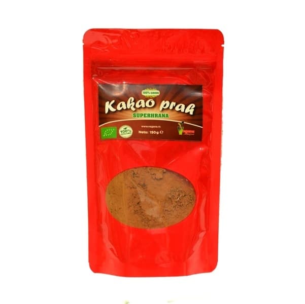 Organski sirovi kakao prah Vegana 150g