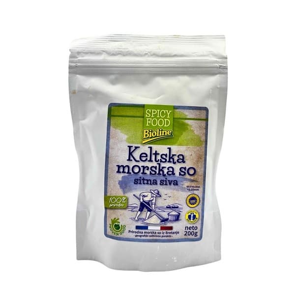 Sitna keltska so 200g Bioline