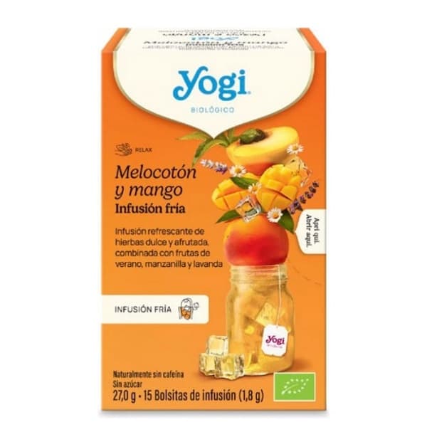 Yogi Tea Peach Mango Cold Brew Organic čaj 27g